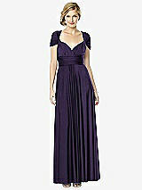 Front View Thumbnail - Concord Twist Wrap Convertible Maxi Dress