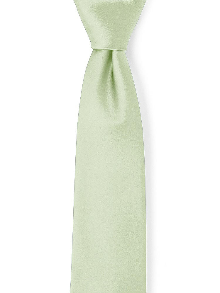 Front View - Limeade Matte Satin Neckties by After Six