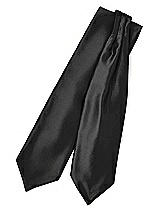 Front View Thumbnail - Black Matte Satin Cravats by After Six