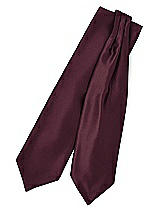 Front View Thumbnail - Bordeaux Matte Satin Cravats by After Six