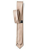 Rear View Thumbnail - Topaz Matte Satin Narrow Ties by After Six