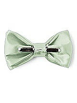 Rear View Thumbnail - Celadon Matte Satin Boy's Clip Bow Tie by After Six