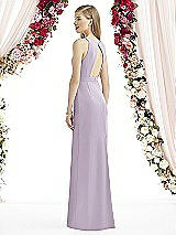 Rear View Thumbnail - Lilac Haze After Six Bridesmaid Dress 6740