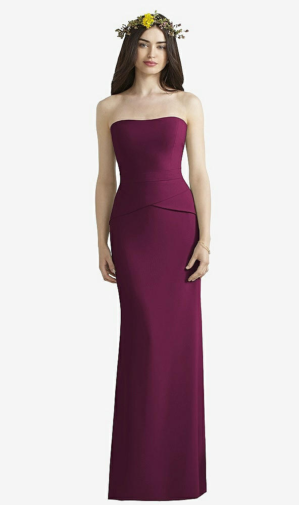 Front View - Ruby Social Bridesmaids Style 8165