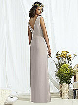 Rear View Thumbnail - Taupe & Cameo Social Bridesmaids Style 8166