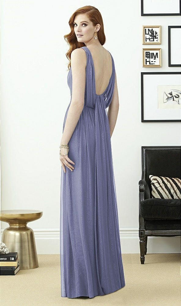 Back View - French Blue Dessy Collection Style 2955