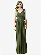 Front View Thumbnail - Olive Green Dessy Collection Style 2955