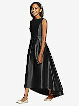 Front View Thumbnail - Black Dessy Collection Junior Bridesmaid JR534