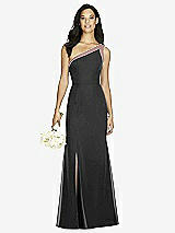 Front View Thumbnail - Black & Sienna Social Bridesmaids Dress 8178