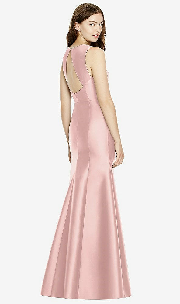 Front View - Rose - PANTONE Rose Quartz Bella Bridesmaids Dress BB106