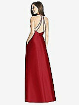 Front View Thumbnail - Garnet Bella Bridesmaids Dress BB115