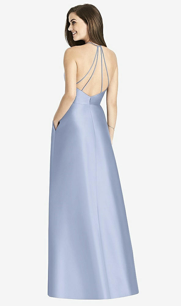 Front View - Sky Blue Bella Bridesmaids Dress BB115