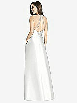 Front View Thumbnail - White Bella Bridesmaids Dress BB115