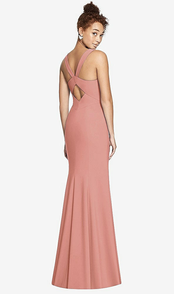 Front View - Desert Rose Bella Bridesmaids Dress BB116