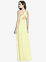 Rear View Thumbnail - Butter Yellow Bella Bridesmaids Dress BB117