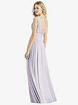 Rear View Thumbnail - Moondance & Light Nude Bella Bridesmaids Dress BB109