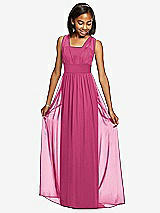 Front View Thumbnail - Tea Rose Dessy Collection Junior Bridesmaid Dress JR543