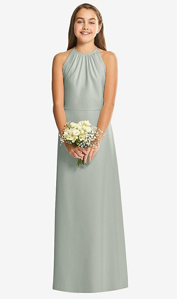 Front View - Willow Green Social Junior Bridesmaid Style JR547