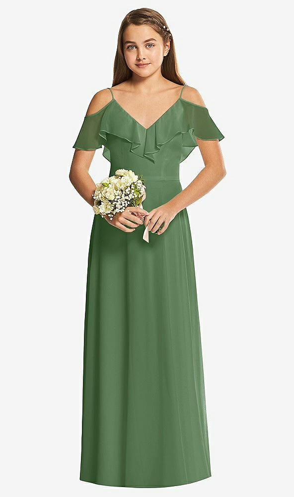 Front View - Vineyard Green Dessy Collection Junior Bridesmaid Dress JR548