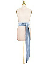 Front View Thumbnail - Cloudy Satin Twill Wedding Sash