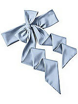 Rear View Thumbnail - Cloudy Satin Twill Wedding Sash