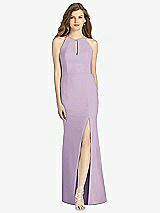 Front View Thumbnail - Pale Purple Bella Bridesmaid Dress BB122
