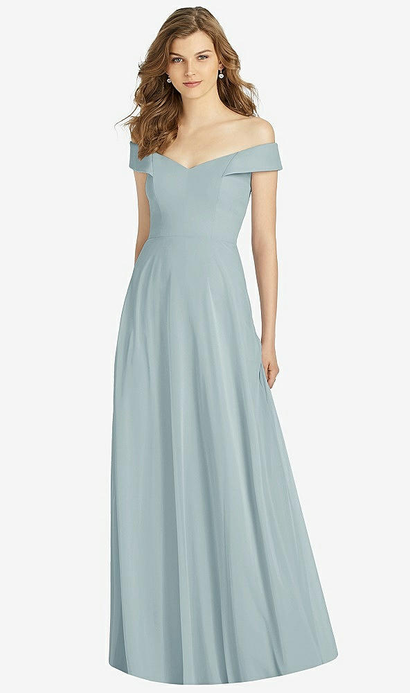 Front View - Morning Sky Bella Bridesmaid Dress BB123