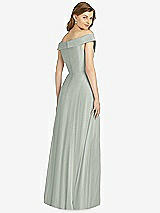 Rear View Thumbnail - Willow Green Bella Bridesmaid Dress BB123