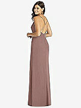 Rear View Thumbnail - Sienna Criss Cross Back Mermaid Wrap Dress