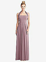 Alt View 5 Thumbnail - Dusty Rose Loop Convertible Maxi Dress