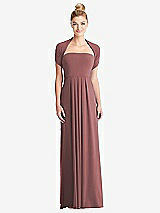 Alt View 1 Thumbnail - English Rose Loop Convertible Maxi Dress