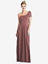 Front View Thumbnail - English Rose Loop Convertible Maxi Dress