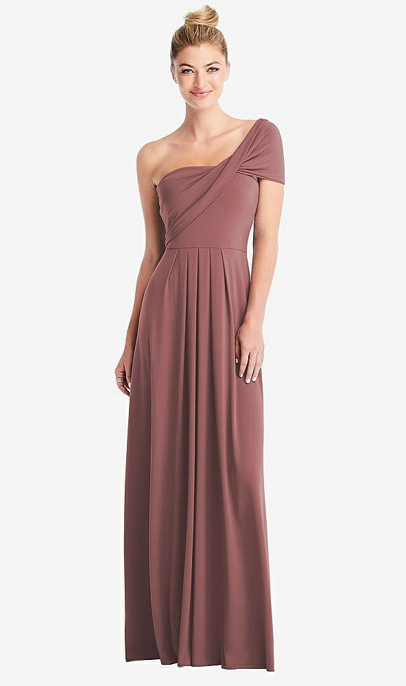 Front View - English Rose Loop Convertible Maxi Dress