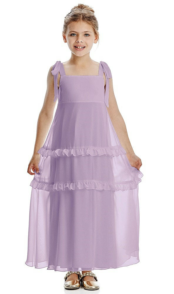 Front View - Pale Purple Flower Girl Dress FL4071