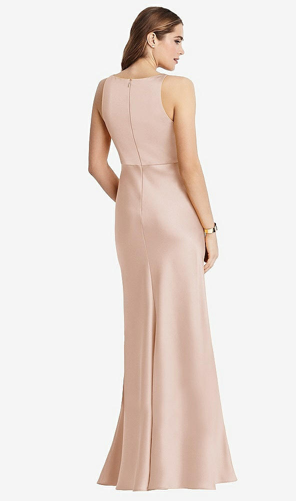 Back View - Cameo Cowl-Neck Maxi Tank Dress - Nova