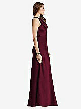 Side View Thumbnail - Cabernet Cowl-Neck Maxi Tank Dress - Nova