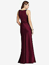 Rear View Thumbnail - Cabernet Cowl-Neck Maxi Tank Dress - Nova